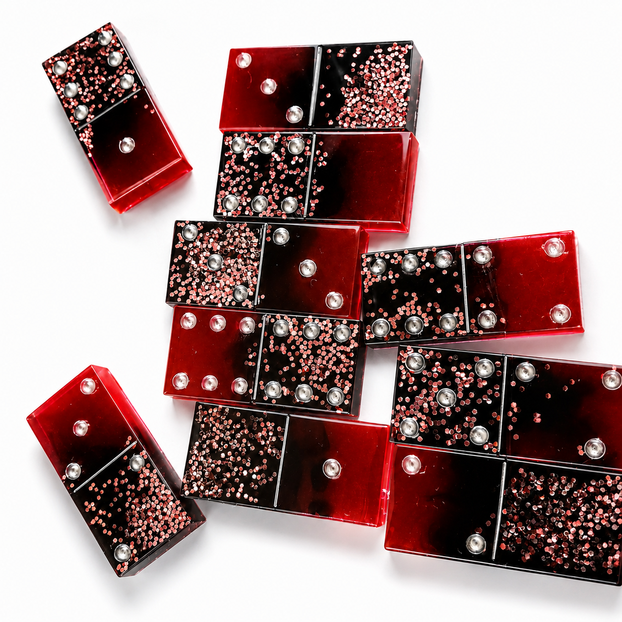 Dominos Rouge & Argent